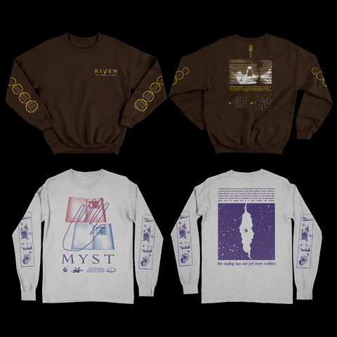 The Myst tee is back as official Cyan merch – for a great cause